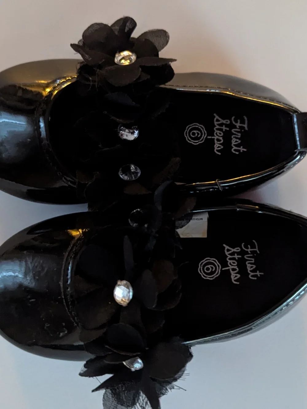 Toddler Patent Black Mary Jane Shoes
